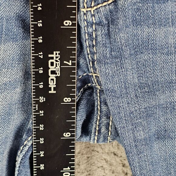 Miss Me Jeans 28 Womens Denim Boot Cut Embellished Rhinestone Pockets Bling - Picture 6 of 11